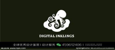 八爪鱼 LOGO设计标志品牌设计作品欣赏