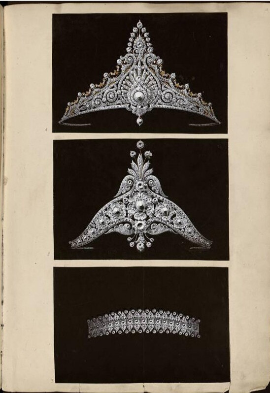 19世纪珠宝百态——巴黎装饰艺术博物馆收藏的珠宝图谱“Modèles de bijouterie et de joaillerie par Auguste Blender” ​​​