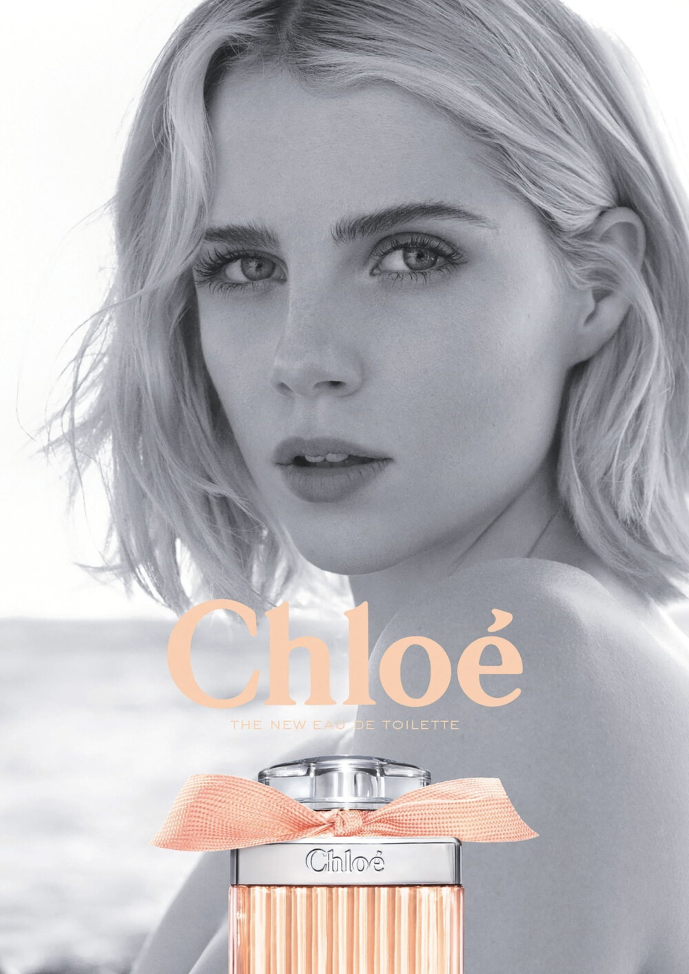 Lucy Boynton 露西·宝通 Chloé Signature系列2020夏季新款淡香水Rose Tangerine代言人