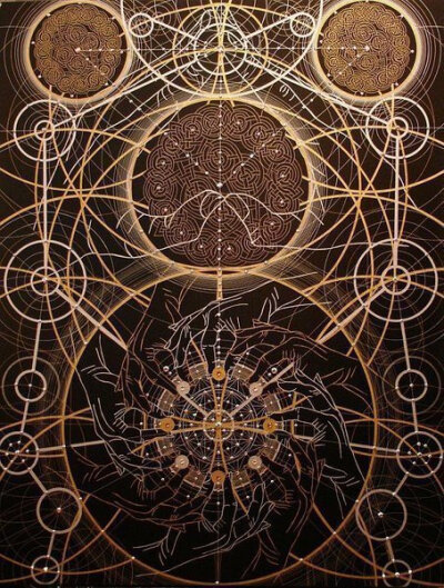 神秘的宗教几何学丨 Joma Sipe ​