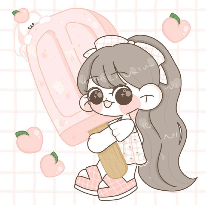 可可爱爱没有脑袋关于甜品女孩的头像哦