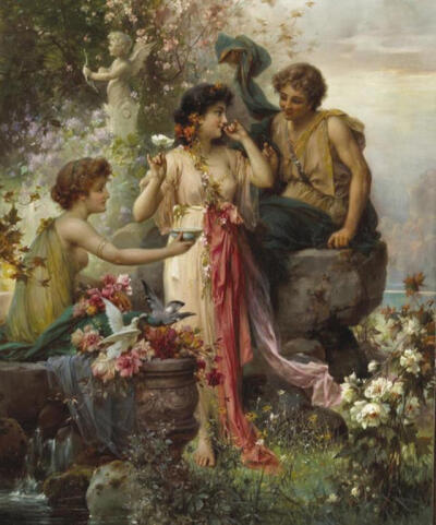 Hans Zatzka ~ The love of fering