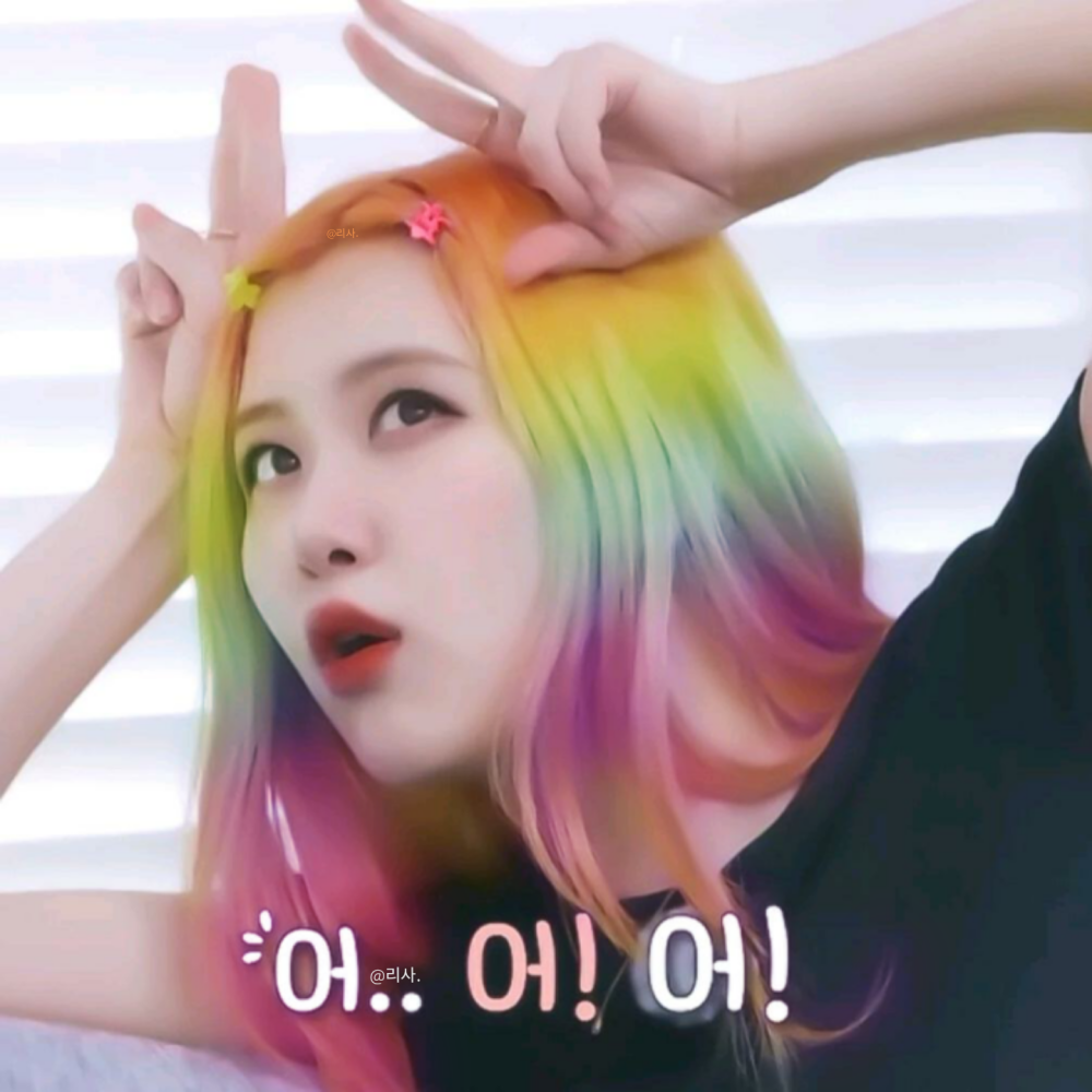 rosé 图片发色自己染色的,禁止二传二改,如发现侵权,请立即删除