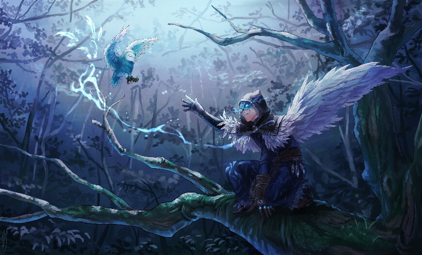 第五人格先知夜行枭pixiv画师薬味の浅葱