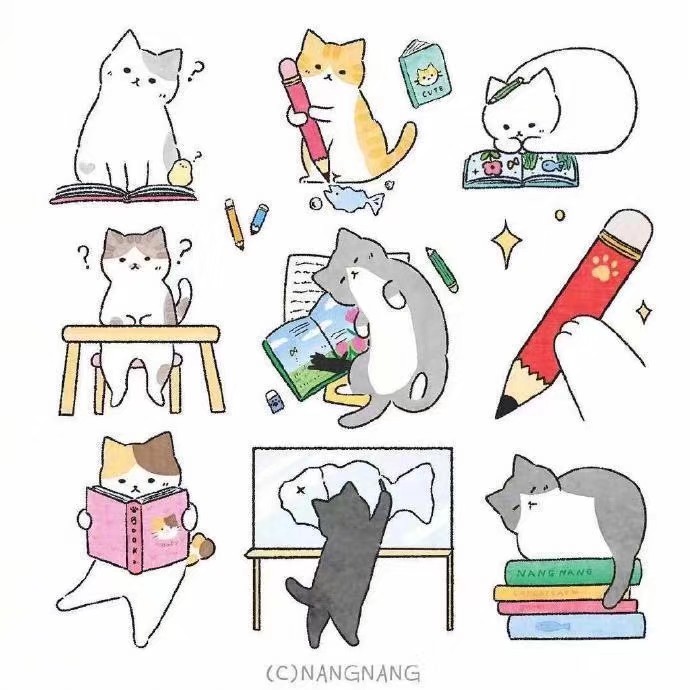 猫猫插画