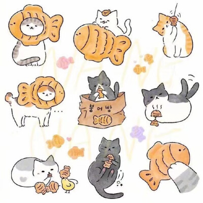 猫猫插画