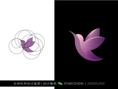 飞鸟 动物 LOGO设计标志品牌设计作品欣赏 (158)