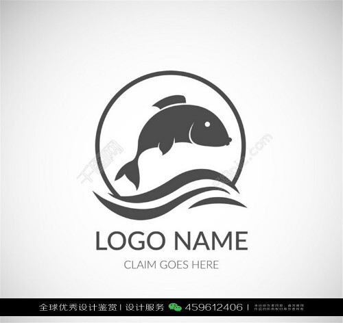 鱼 海洋动物 LOGO设计标志品牌设计作品欣赏 (80)