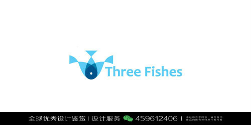 鱼 海洋动物 LOGO设计标志品牌设计作品欣赏 (94)