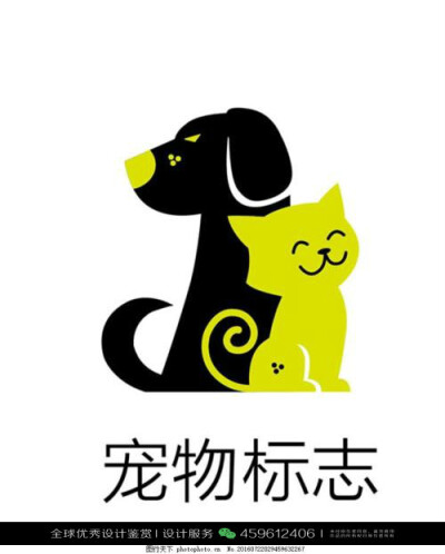 猫 动物 LOGO设计标志品牌设计作品欣赏 (121)