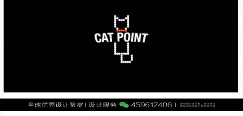 猫 动物 LOGO设计标志品牌设计作品欣赏 (2)