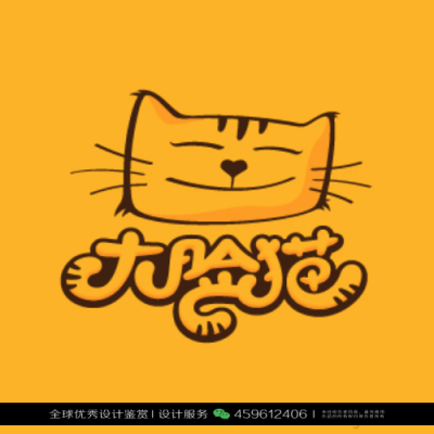 猫 动物 LOGO设计标志品牌设计作品欣赏 (8)