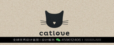 猫 动物 LOGO设计标志品牌设计作品欣赏 (89)