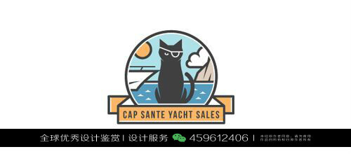 猫 动物 LOGO设计标志品牌设计作品欣赏 (92)