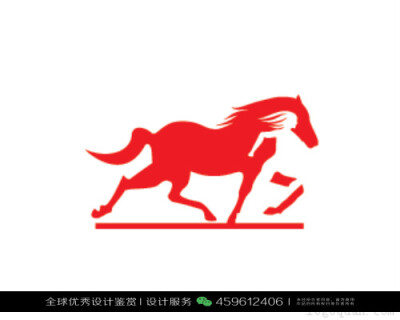 马 动物 LOGO设计标志品牌设计作品欣赏 (90)
