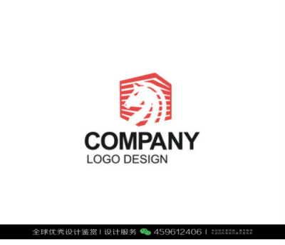 马 动物 LOGO设计标志品牌设计作品欣赏 (97)