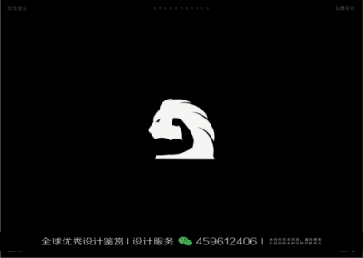 狮子 动物 LOGO设计标志品牌设计作品欣赏 (12)