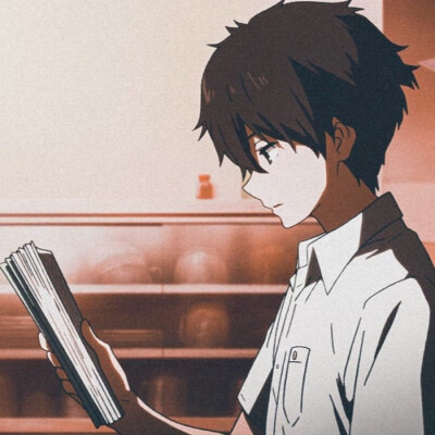 #冰菓 头像 自截