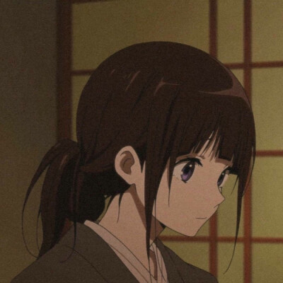 #冰菓 头像 自截