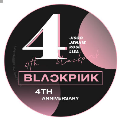 black pink四周年头像