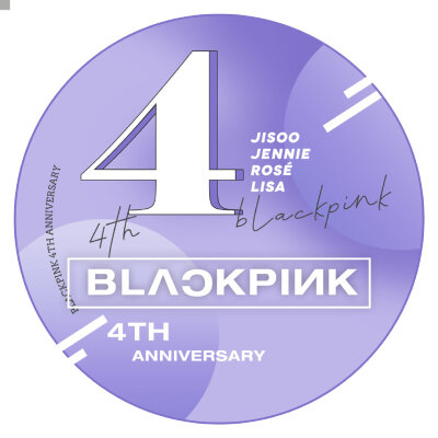 black pink四周年头像