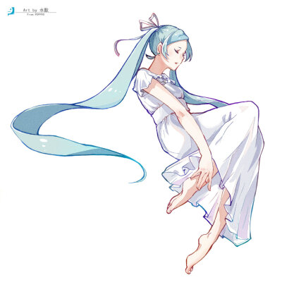 动漫图:（初音＃双马尾）＊