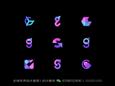 字母G LOGO设计标志品牌设计作品欣赏 (98)