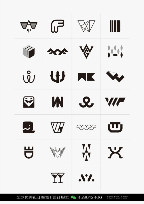字母W LOGO设计标志品牌设计作品欣赏 (62)