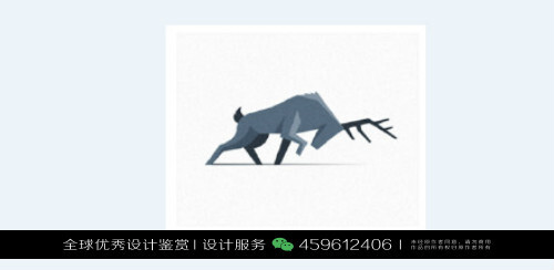 鹿 动物 LOGO设计标志品牌设计作品欣赏 (134)