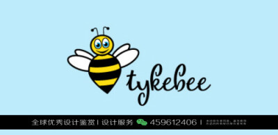 蜜蜂 昆虫 LOGO设计标志品牌设计作品欣赏 (118)