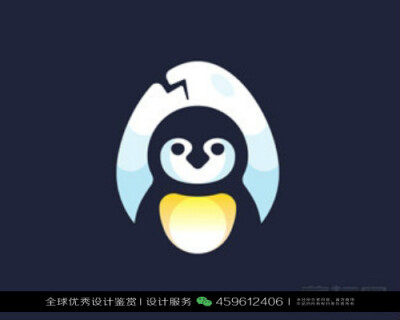 企鹅 动物 LOGO设计标志品牌设计作品欣赏 (93)