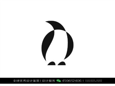 企鹅 动物 LOGO设计标志品牌设计作品欣赏 (97)