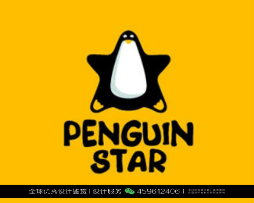 企鹅 动物 LOGO设计标志品牌设计作品欣赏 (101)