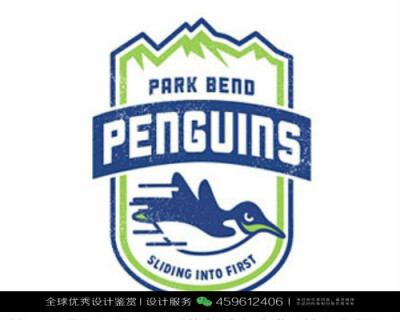 企鹅 动物 LOGO设计标志品牌设计作品欣赏 (103)