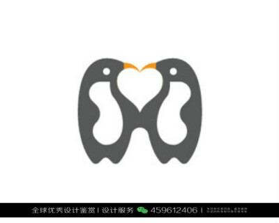 企鹅 动物 LOGO设计标志品牌设计作品欣赏 (105)