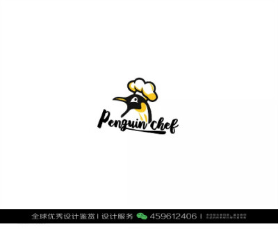 企鹅 动物 LOGO设计标志品牌设计作品欣赏 (110)