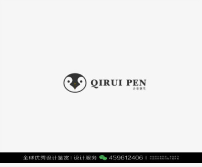 企鹅 动物 LOGO设计标志品牌设计作品欣赏 (109)
