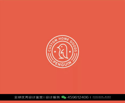 企鹅 动物 LOGO设计标志品牌设计作品欣赏 (112)