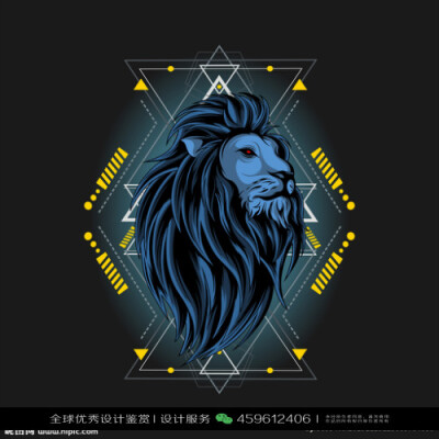 狮子 动物 LOGO设计标志品牌设计作品欣赏 (318)