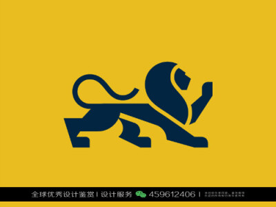 狮子 动物 LOGO设计标志品牌设计作品欣赏 (330)