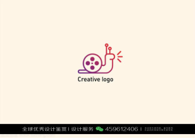 蜗牛 动物 LOGO设计标志品牌设计作品欣赏 (86)