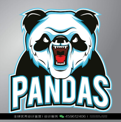 熊猫 动物 LOGO设计标志品牌设计作品欣赏 (100)