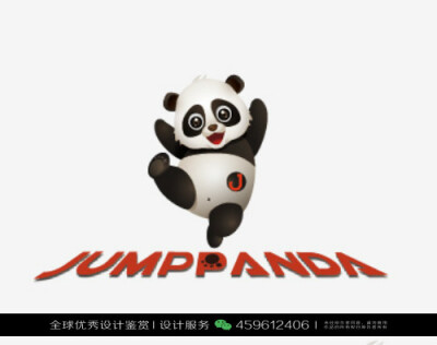 熊猫 动物 LOGO设计标志品牌设计作品欣赏 (123)