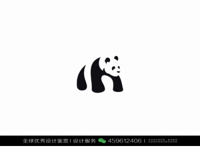 熊猫 动物 LOGO设计标志品牌设计作品欣赏 (126)