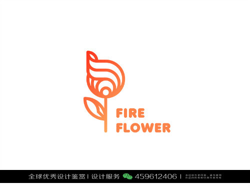 花朵 LOGO设计标志品牌设计作品欣赏 (38)