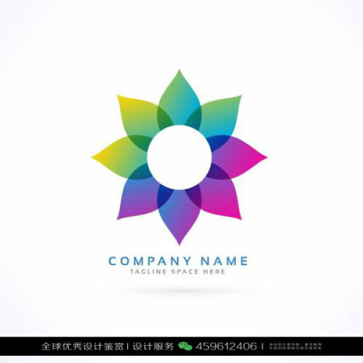 花朵 LOGO设计标志品牌设计作品欣赏 (52)