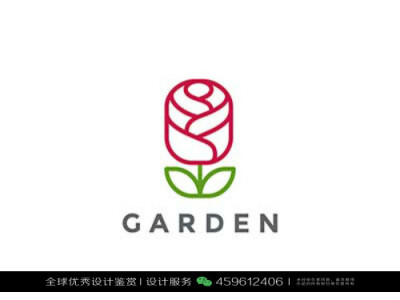 花朵 LOGO设计标志品牌设计作品欣赏 (69)