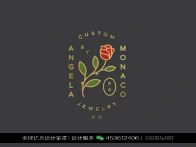 花朵 LOGO设计标志品牌设计作品欣赏 (70)