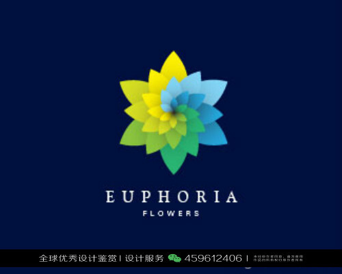 花朵 LOGO设计标志品牌设计作品欣赏 (78)
