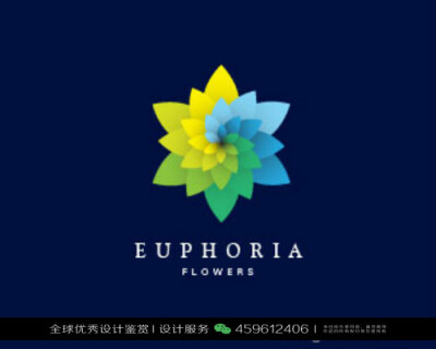 花朵 LOGO设计标志品牌设计作品欣赏 (78)